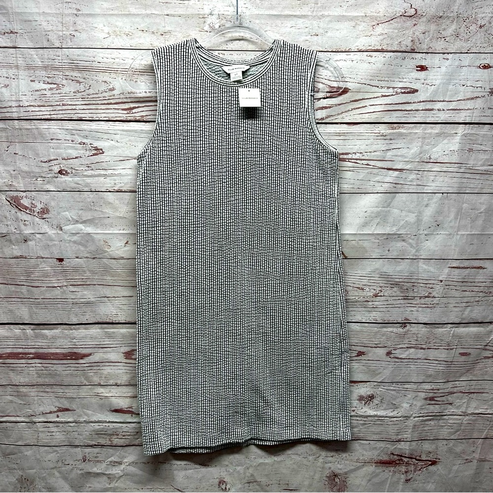 Club Monaco Black & White Sleeveless Dress Size S/P